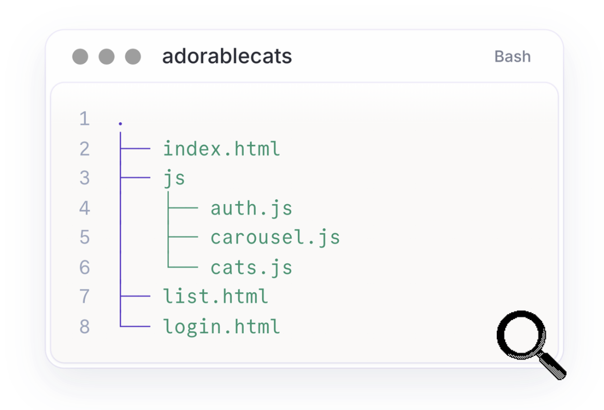 HTML with JS files code snippet